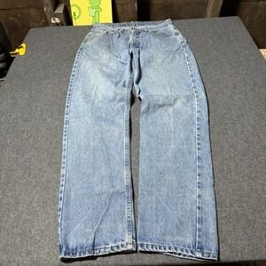 VTG Polo Jeans Co Ralph Lauren Denim Jeans Blue Relaxed Fit Mens 31x32 (29x31.5)